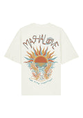 Mashalove Water Capsule off white oversized spiritual streetwear t-shirt front view