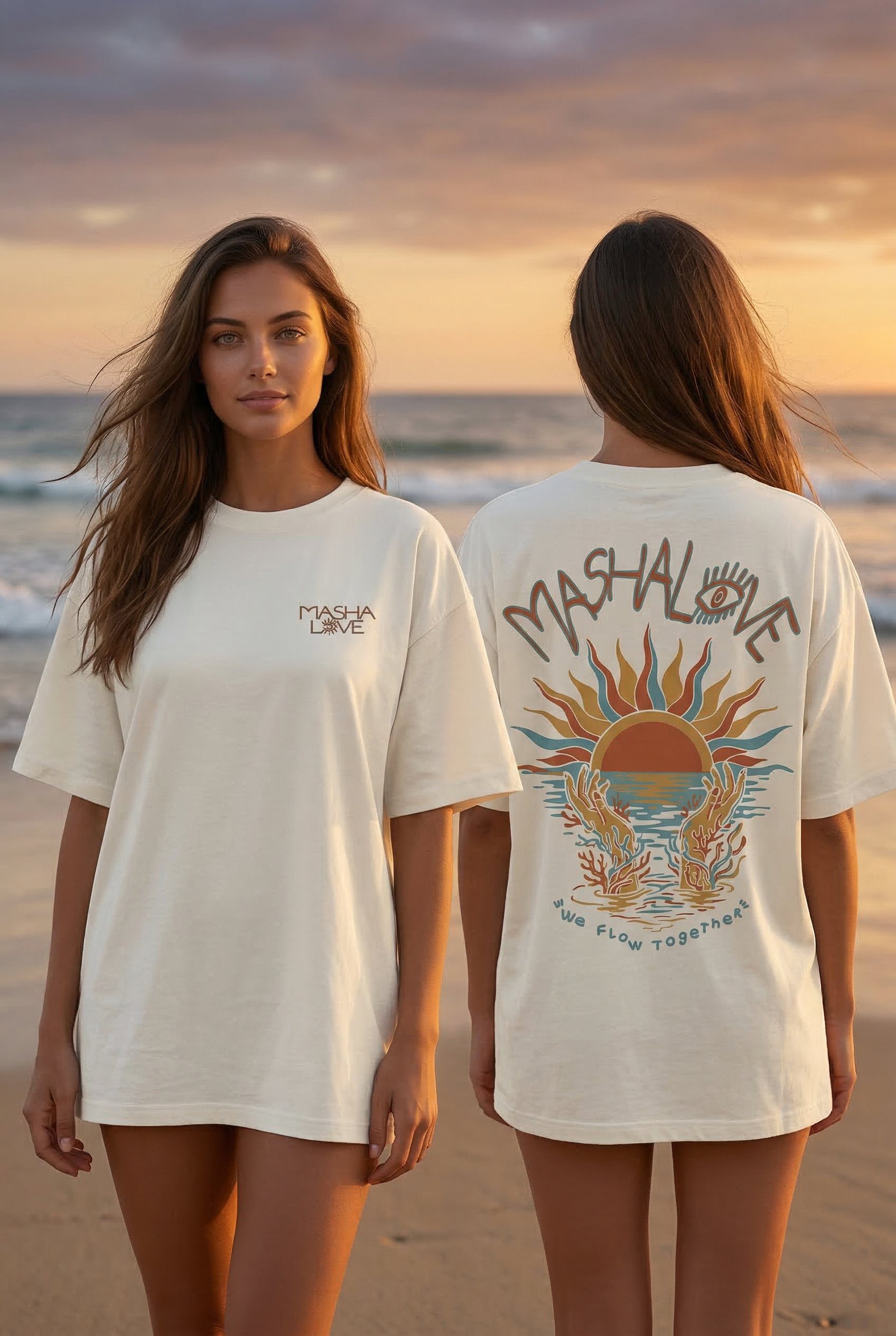 Capsule “EAU” T-shirt Off White