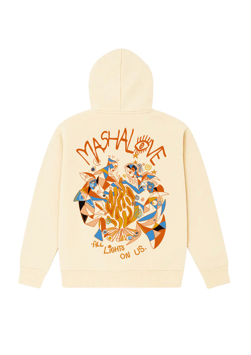 Hoodie FEU Off White dos — Mashalove Spiritual Streetwear