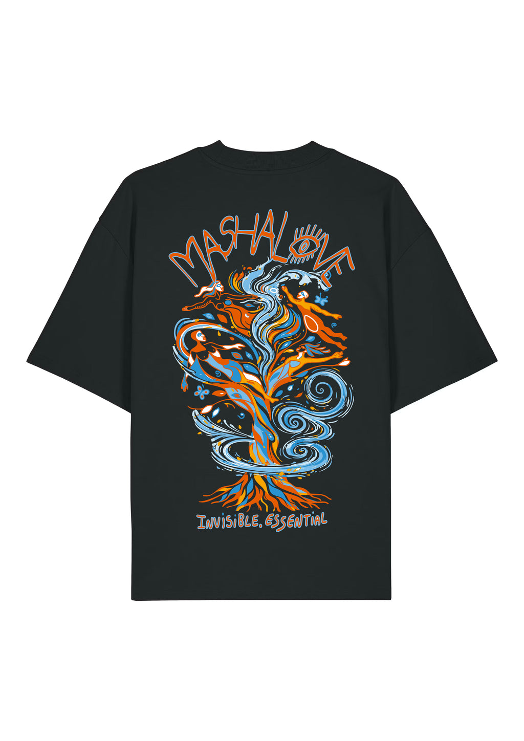 T-Shirt AIR Noir — Mashalove