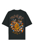 T-Shirt FEU Noir dos — Mashalove Spiritual Streetwear